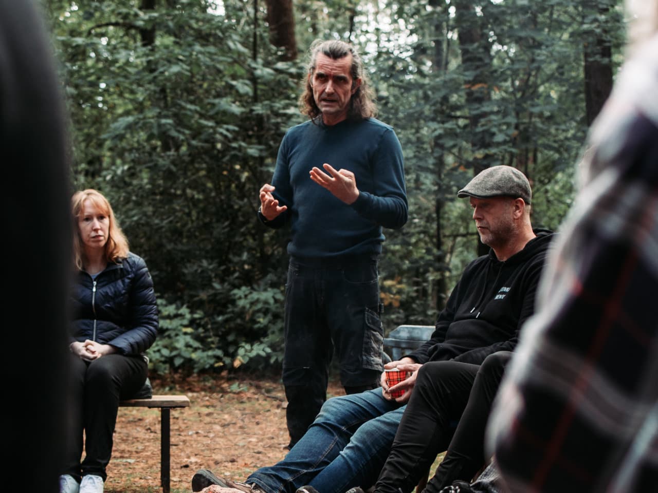 Begeleiding tijdens ceremonie