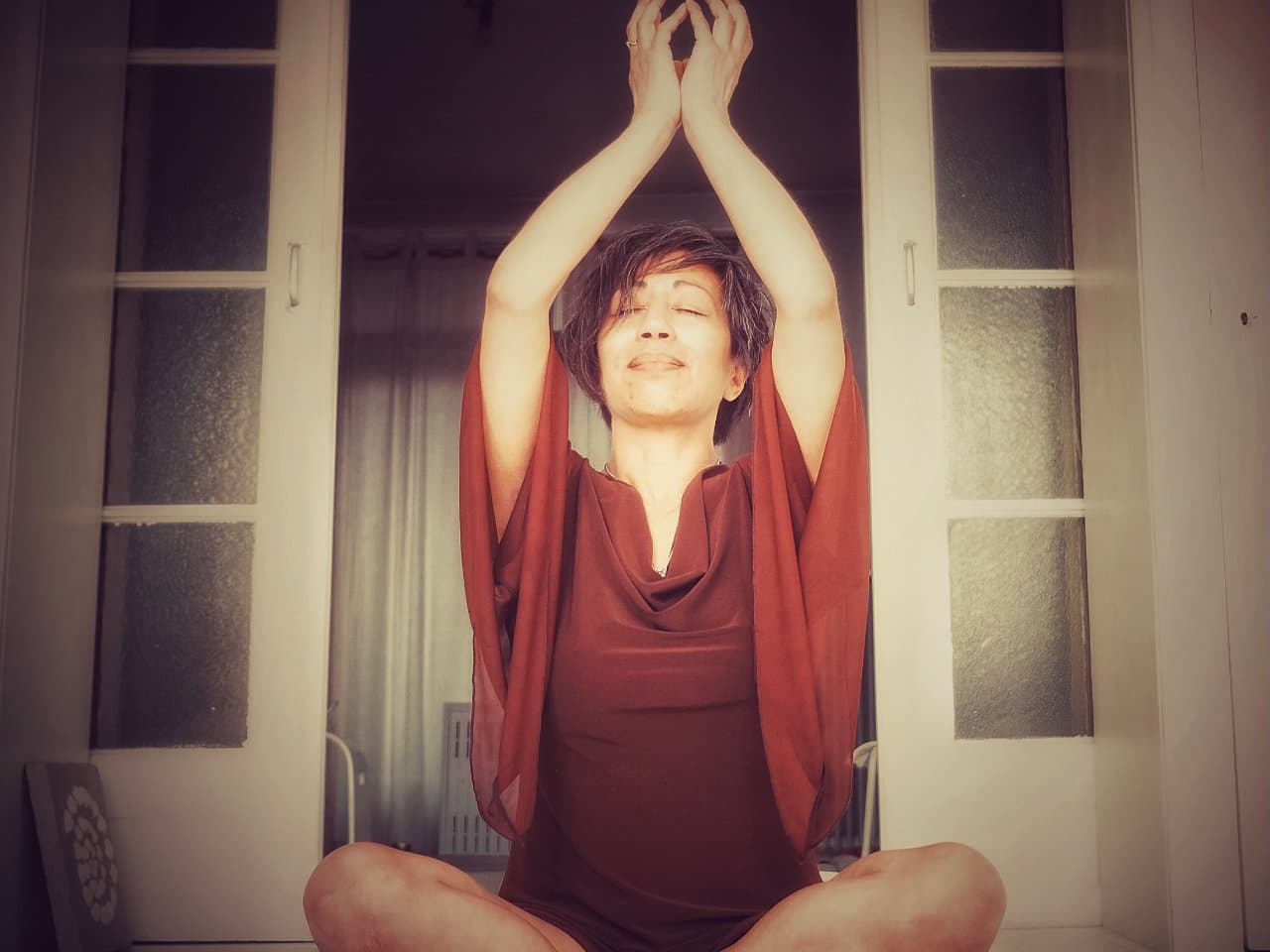 Patricia bij het vuur