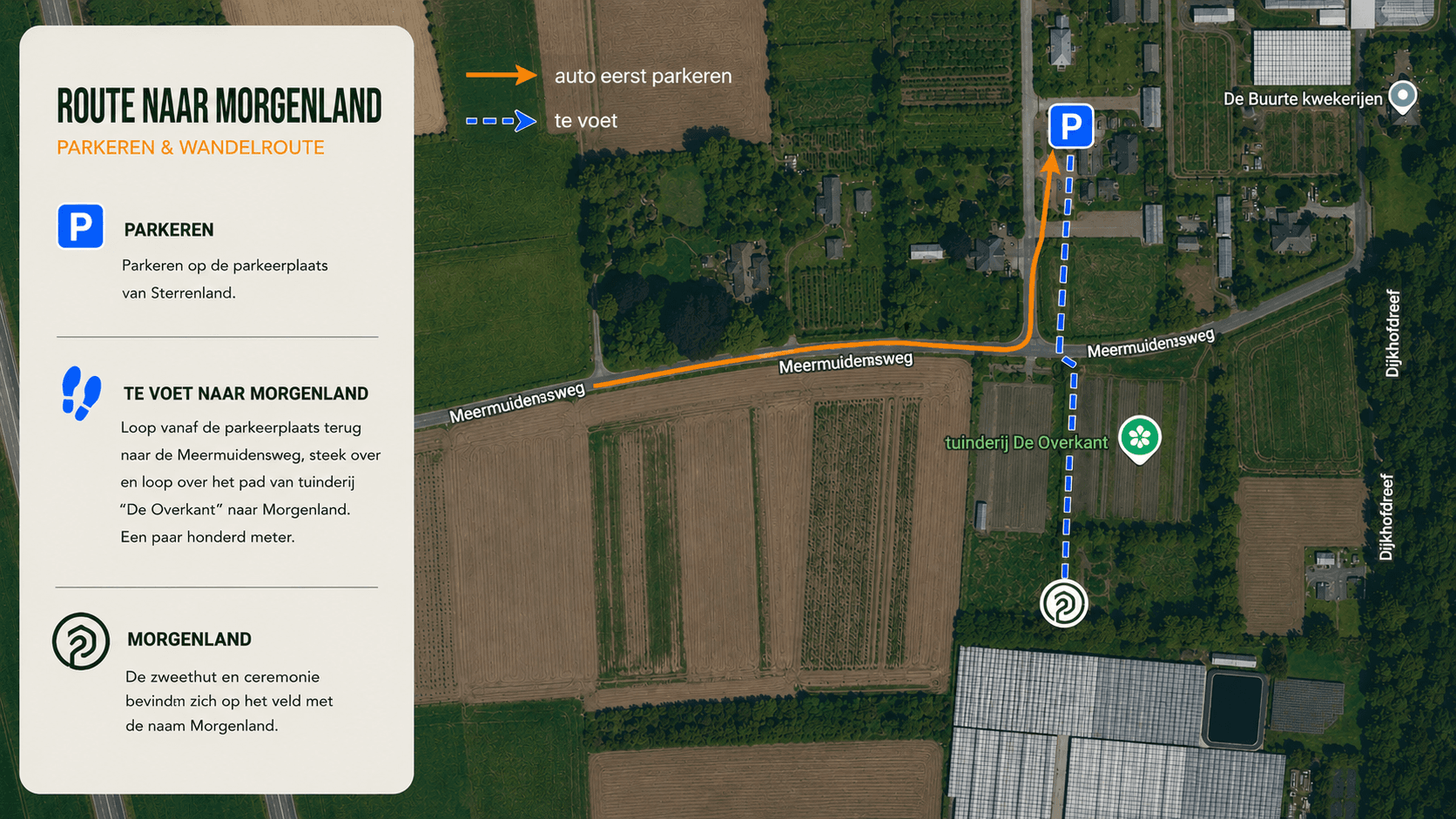 Plattegrond Sterrenland